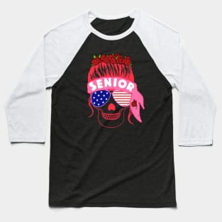 Seniors Apparel Funny Patriotic Sunglasses Baseball T-Shirt